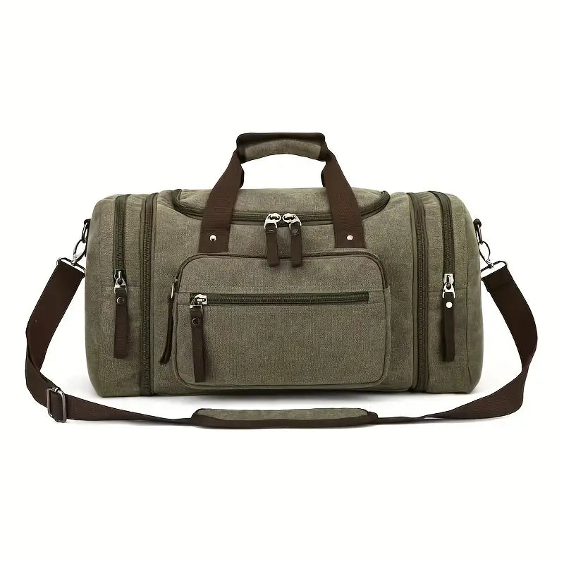 Multi-Compartment Men's Duffle Bag