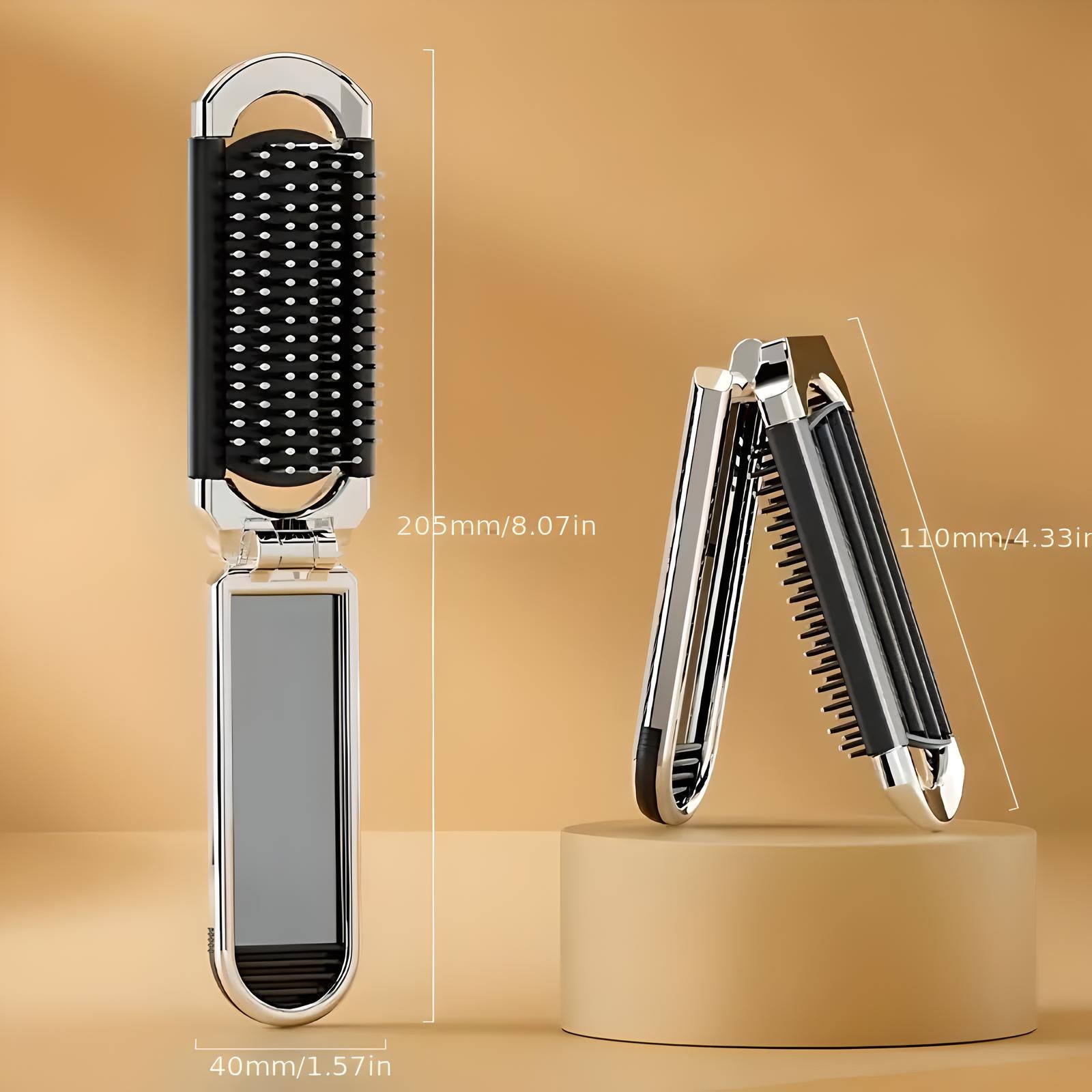 Folding Travel Comb With Mirror