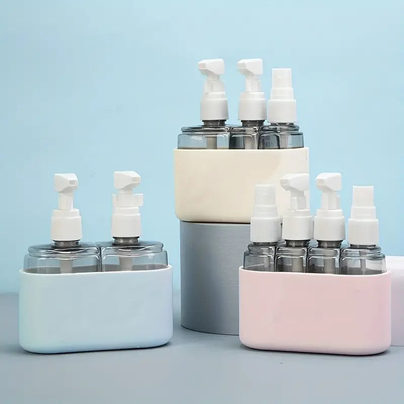 Compact Travel Dispenser Bottles