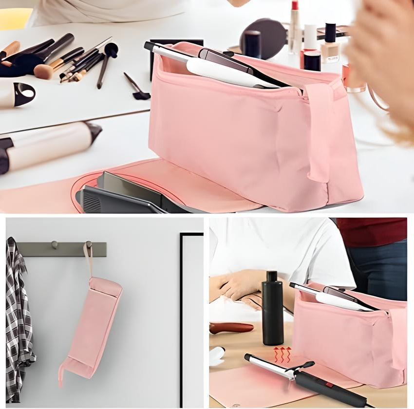 Clara | Heat-Proof Hair Accessory Bag