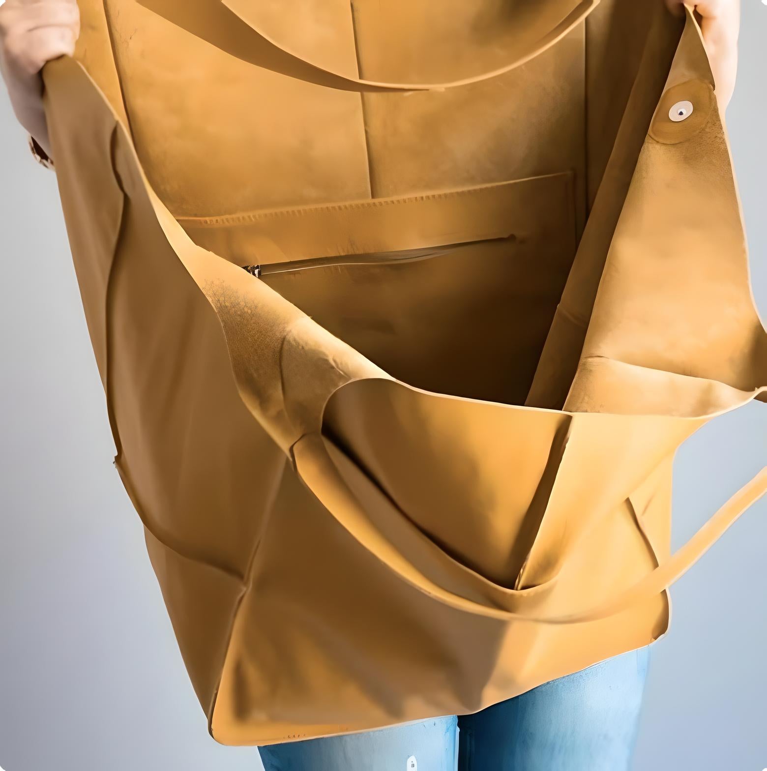 Aria | Oversized Leather Tote Bag