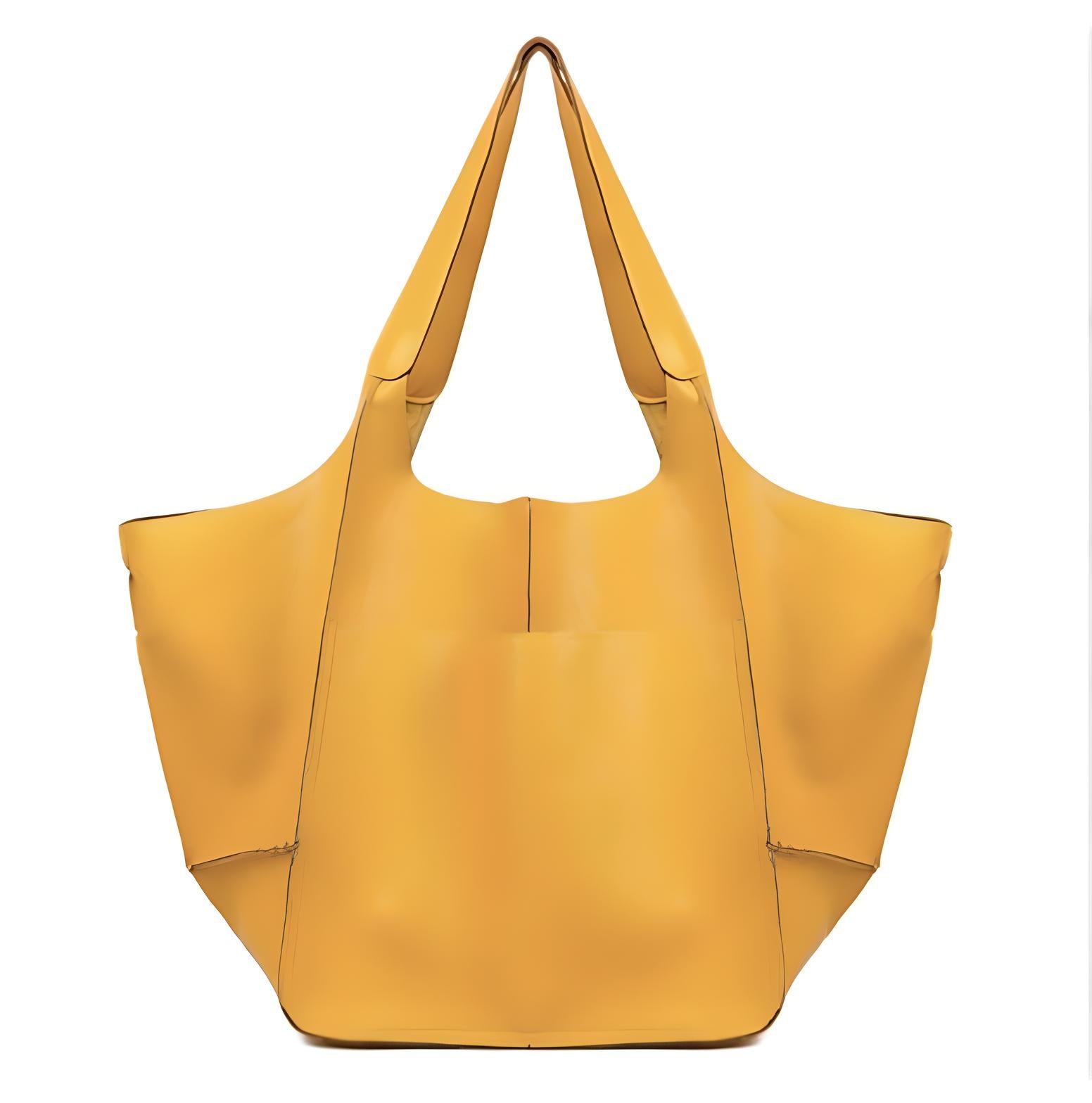 Aria | Oversized Leather Tote Bag