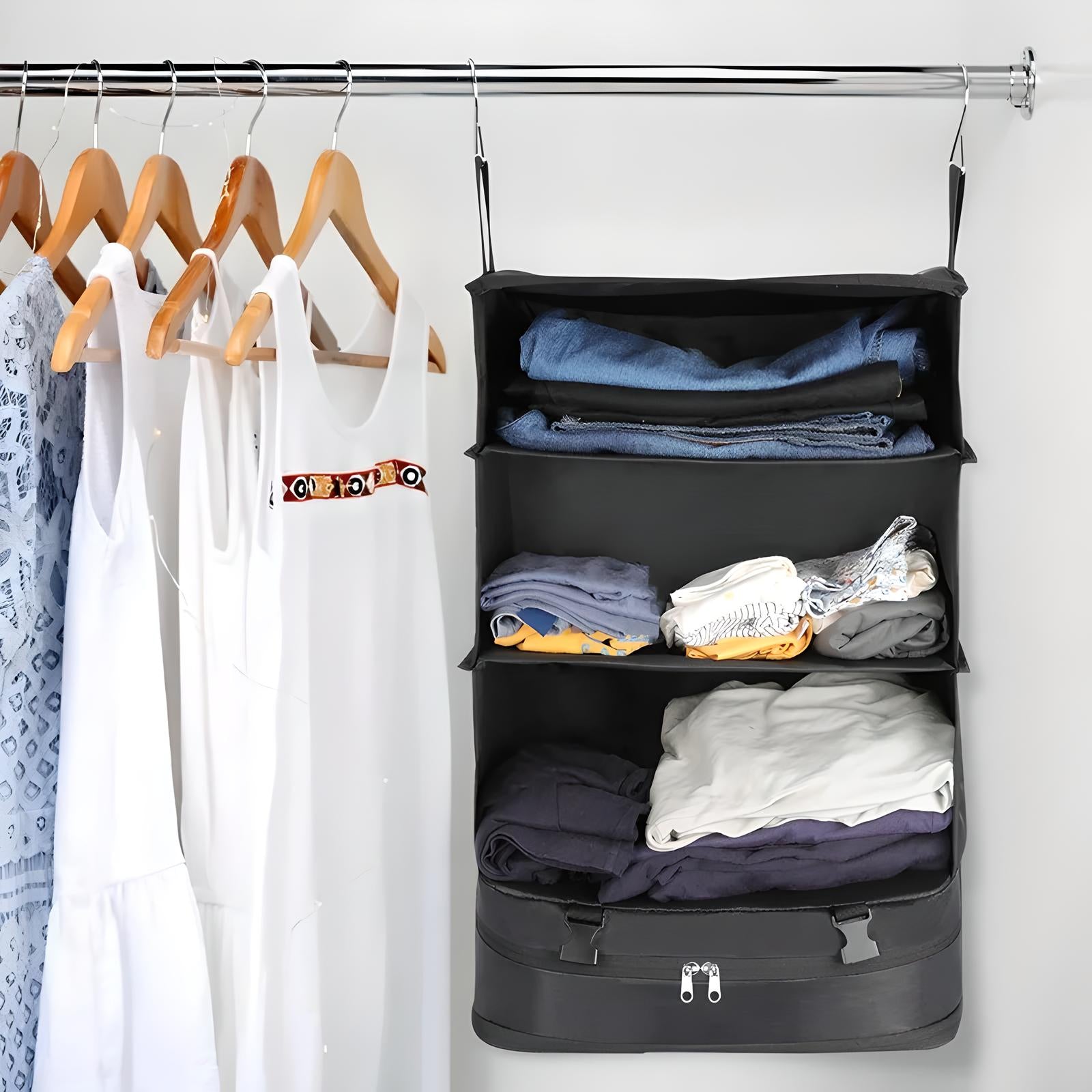 Travel Compression Closet Organiser