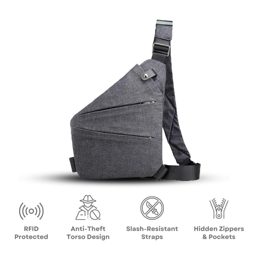 Anti-Theft Crossbody Bag